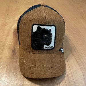 Goorin Bros The Farm Trucker Hat Collection Black Panther w/ Corduroy